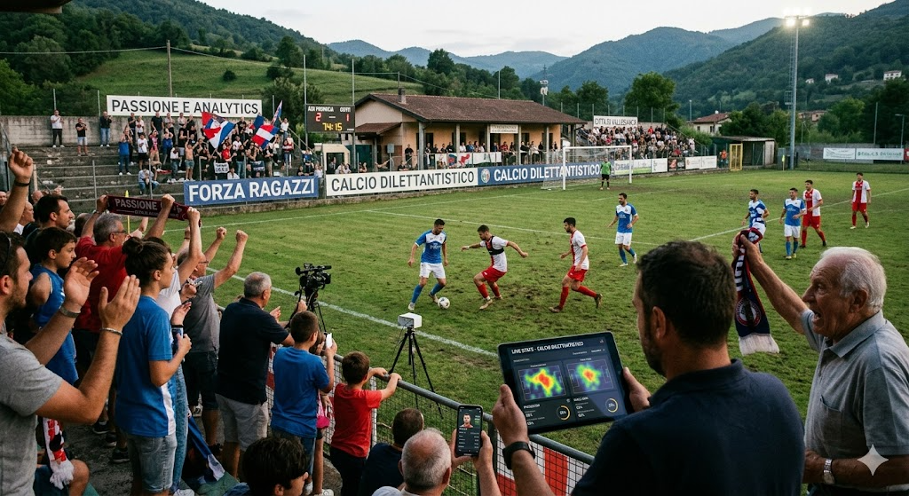 Oltre il risultato: come i dati stanno cambiando il betting sul calcio dilettantistico