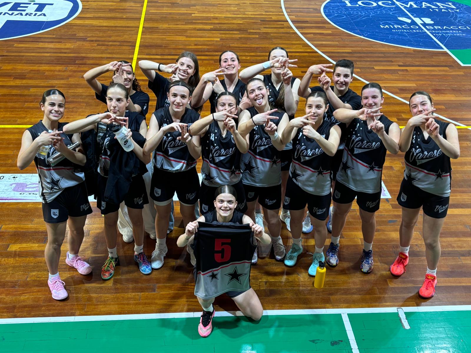 La Pallacanestro Femminile Varese perde con BFM, ma le Under17 vanno alle Finali Nazionali!