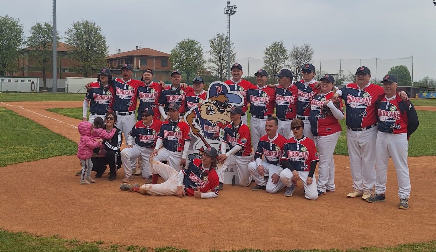 Esordio vittorioso nel campionato di Baseball per ciechi e ipovedenti dei CISV Hurricane Saronno contro i Blind Fighters di Sesto Fiorentino
