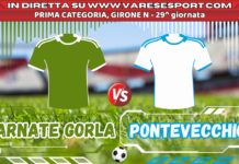 Marnate Gorla – Pontevecchio, la diretta