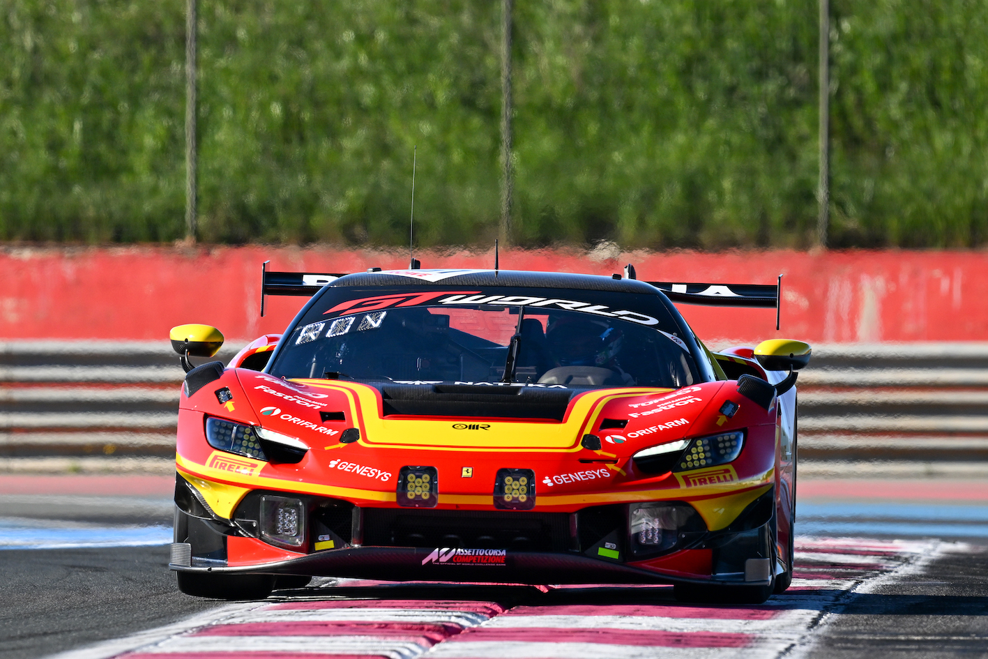 Primo atto per Rovera con la Ferrari 296 GT3 Evo nel GTWC