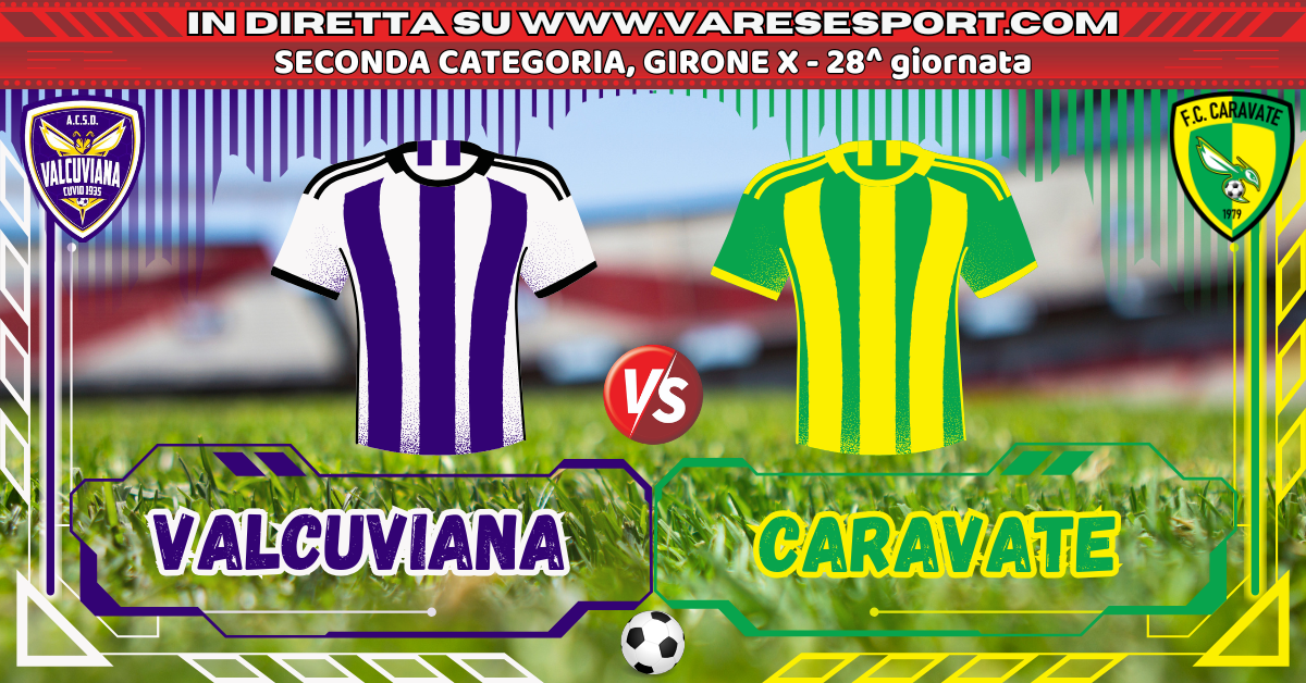Valcuviana – Caravate diretta testuale