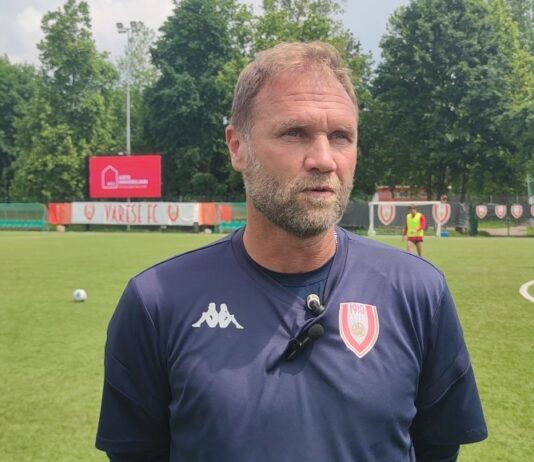 Ciceri lancia la volata del Varese a Biella: “Non molliamo mai, pronti a ribaltare i pronostici. Peccato per i tifosi” – VIDEO