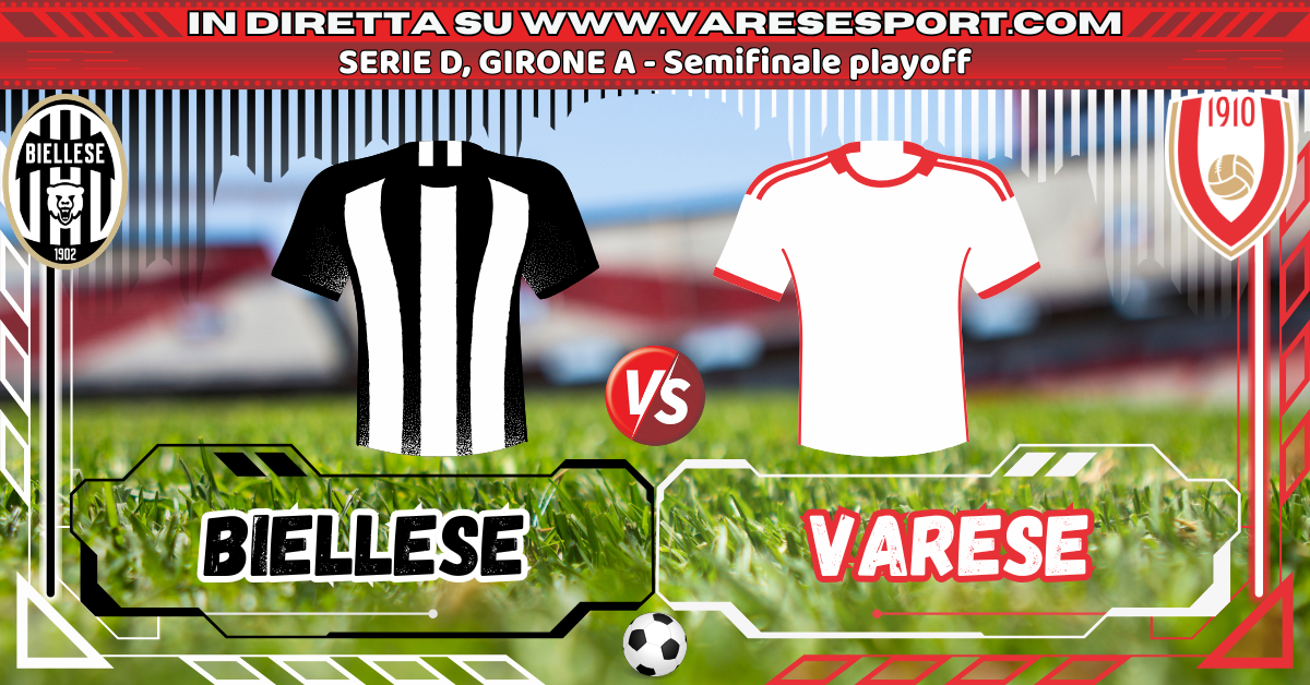 Biellese-Varese diretta testuale