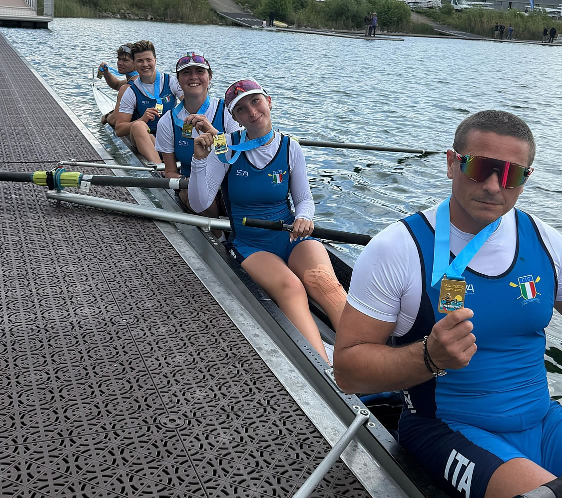 L’Italia del Pararowing chiude la regata internazionale di Parigi con otto medaglie