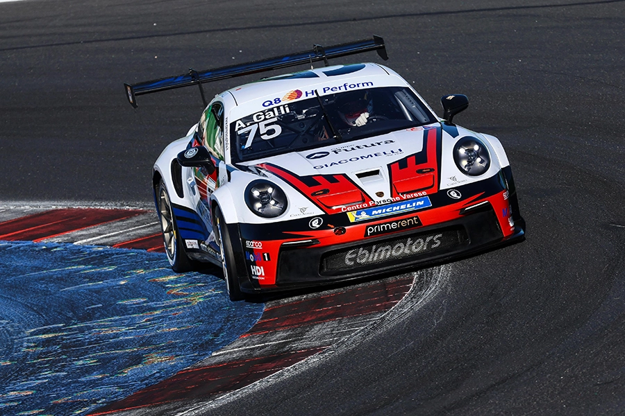 Porsche Carrea Cup Italia 2026: due podi per Ebimotors a Misano
