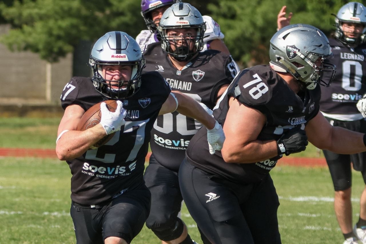 IFL – I Frogs si giocano il secondo posto ad Ancona, Guarneri: “Conosciamo la posta in palio”. Si chiude la regular season