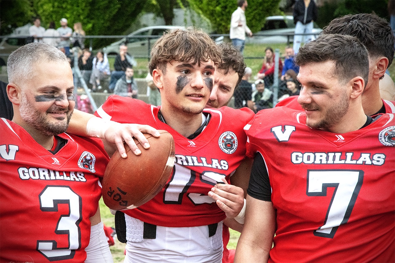9FL – I Gorillas non fanno sconti a Lugano: il 29-0 sui Rebels proietta Varese in testa al Girone A