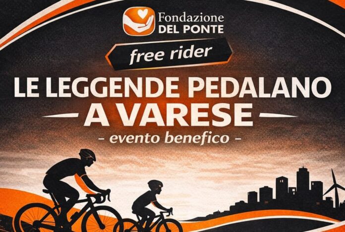 Le leggende pedalano a Varese