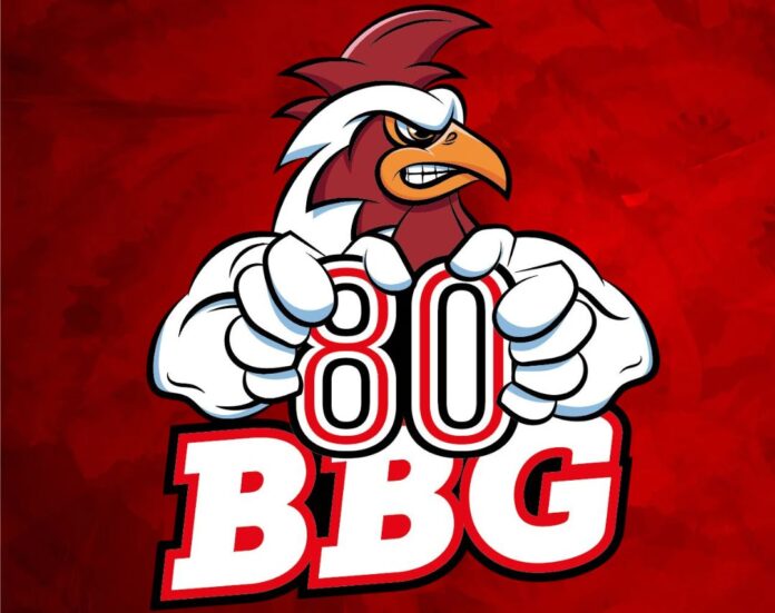Logo bbg 80 anni