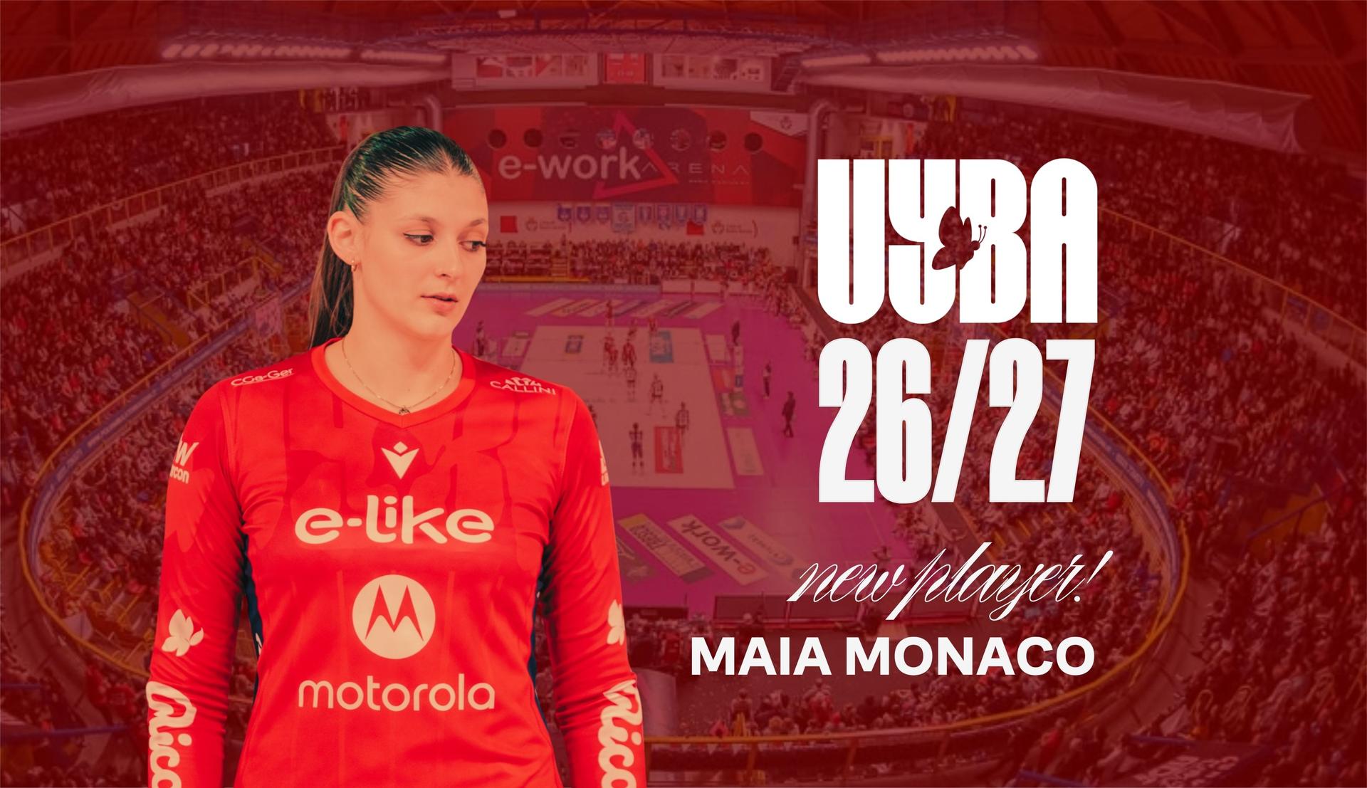 La UYBA completa il pacchetto centrali: ufficiale Maia Monaco