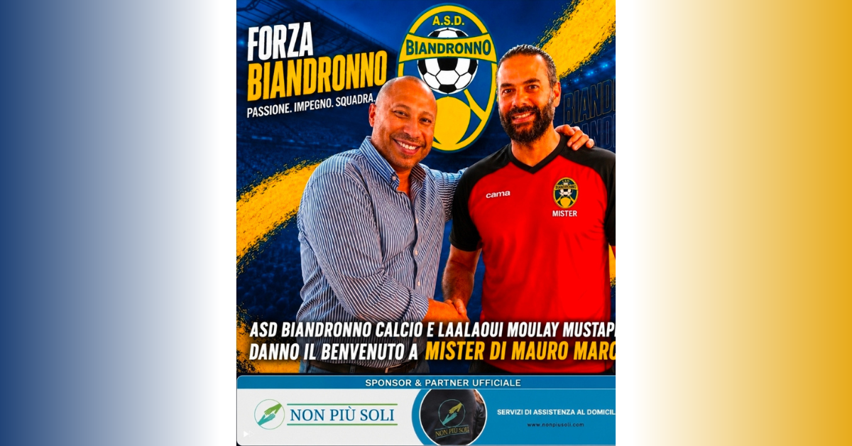 Il Biandronno riparte da Marco Di Mauro, Laalaoui: “Competenza, mentalità e voglia di battagliare”