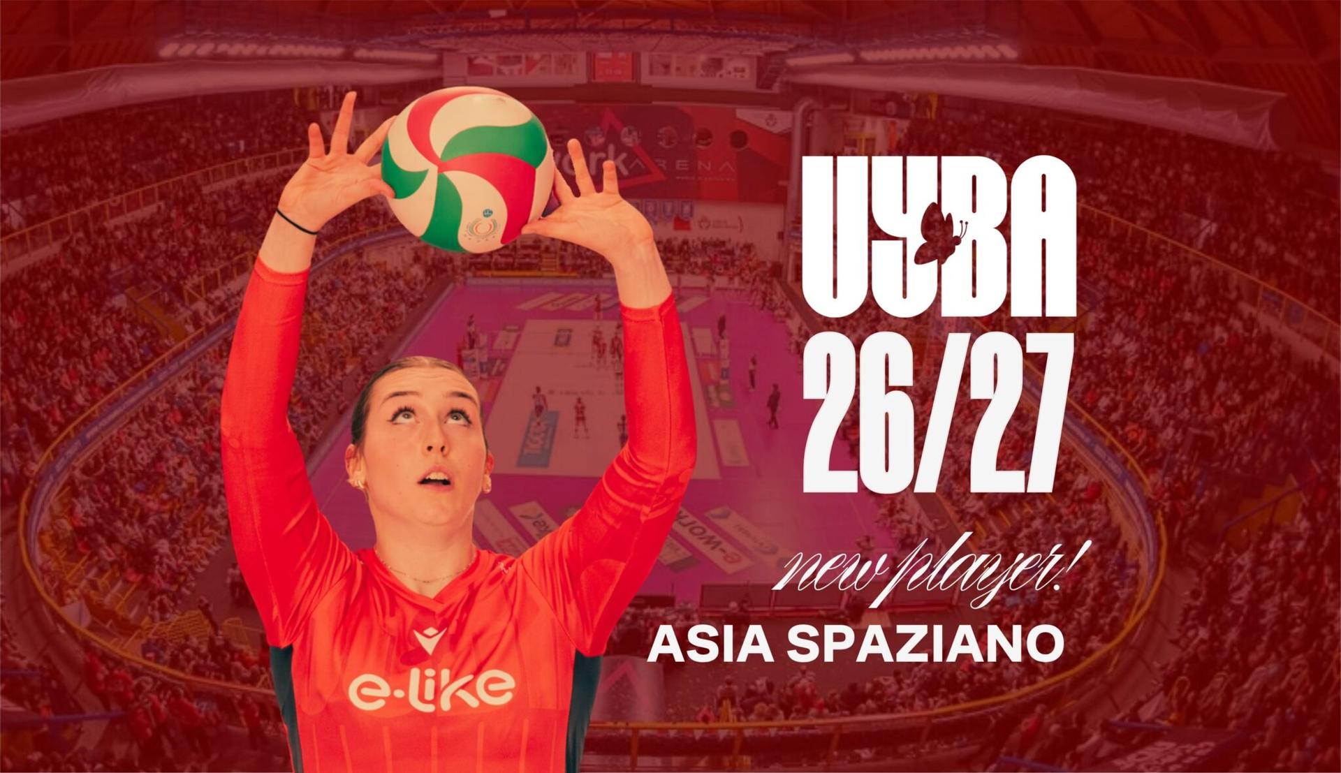 La UYBA scommette sul futuro: in regia arriva la baby talento azzurra Asia Spaziano