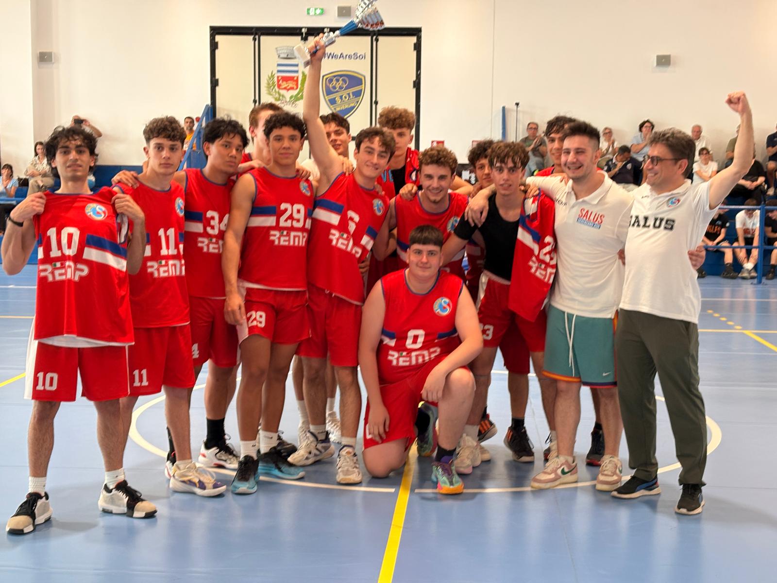 Salus Gerenzano nella storia: l’Under 18 UISP conquista il titolo milanese