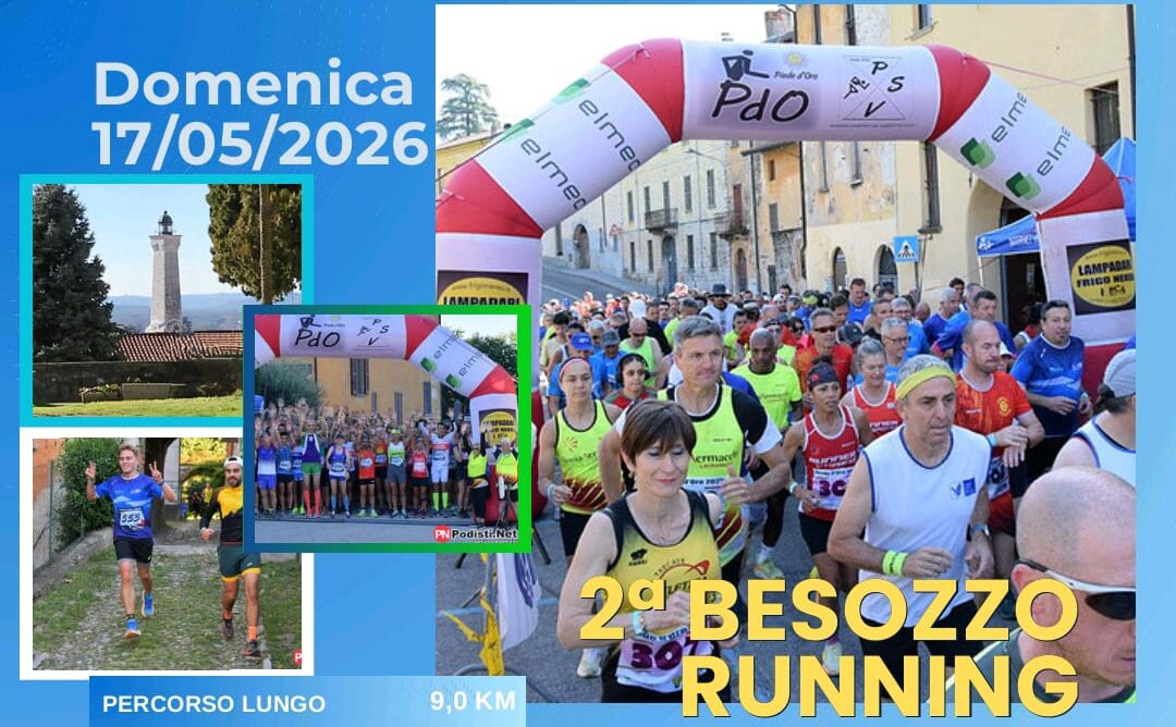 2^ Besozzo Running: tutto pronto per la corsa che vale come settima tappa del circuito Piede d’Oro