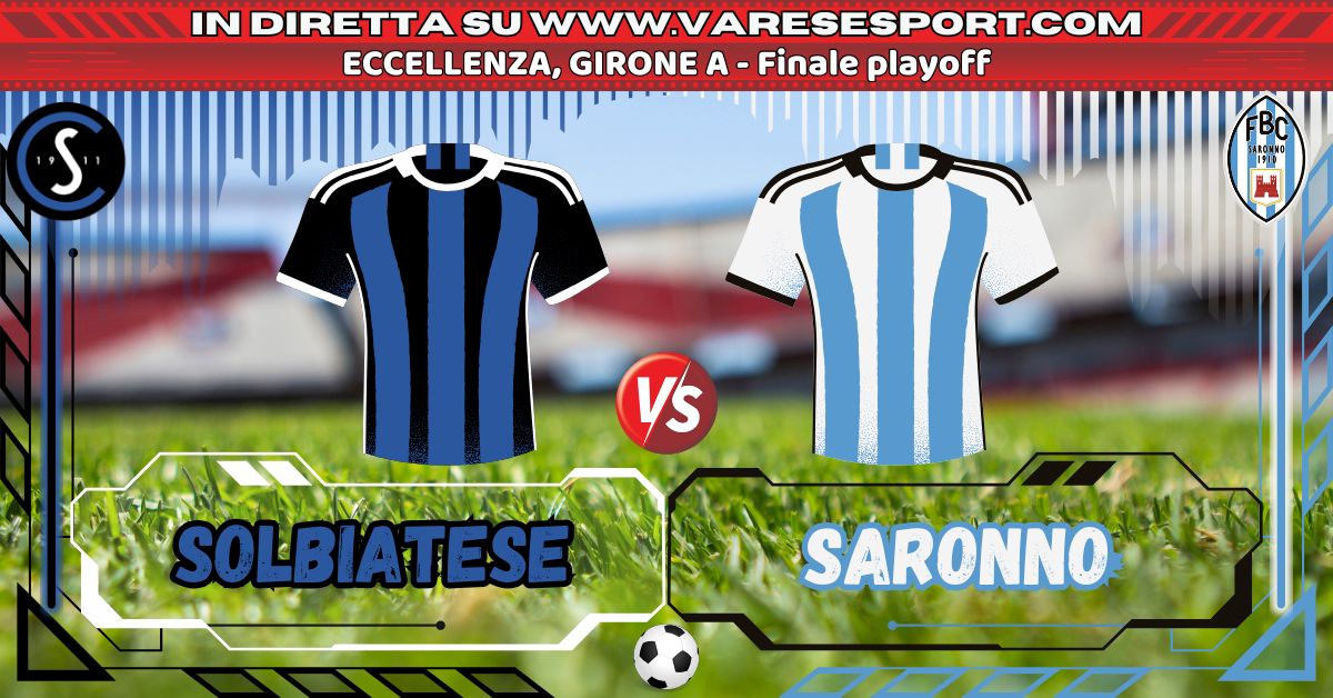 Solbiatese-Saronno diretta testuale