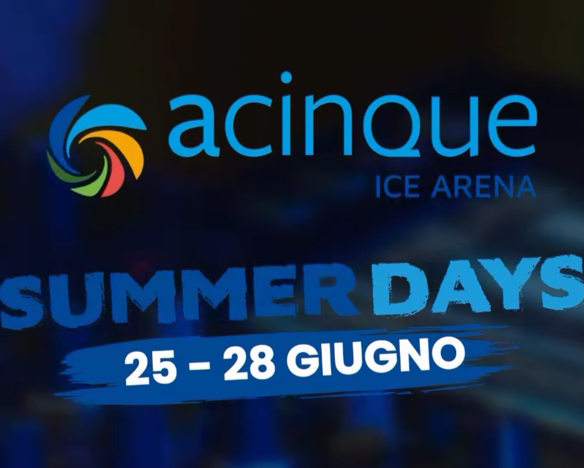 Quattro giorni di grande successo per gli Acinque Ice Arena Summer Days, Cesarini: “Soddisfatti della prima edizione”