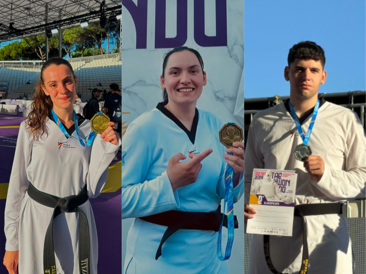 Taekwondo, titolo italiano per Alessia Albu e Ana Ciuchitu! Argento per Marco Naso