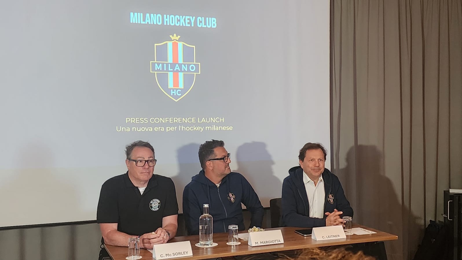 La nuova era del Milano Hockey Club inizia qui: “Vogliamo restare a lungo ai massimi livelli”