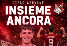 Cuassese all’attacco: Diego Cervone blindato dai biancorossi. Prini: “Tante richieste, rinnovo importante”