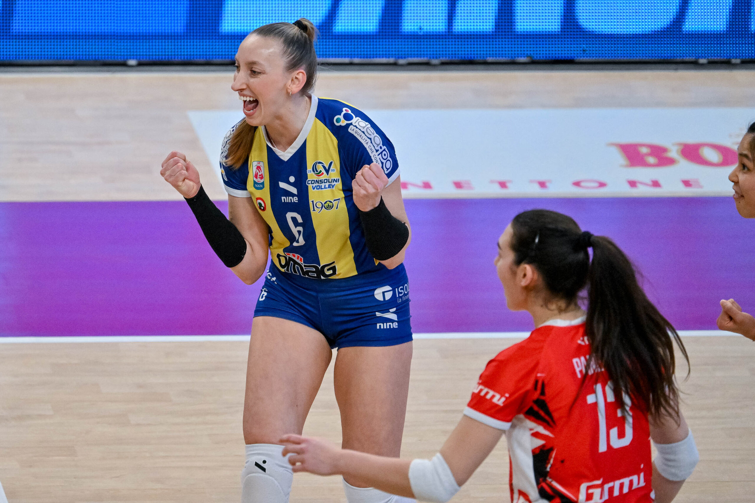Futura Volley a ritmo di samba: in posto 2 la potenza di Edinara Brancher