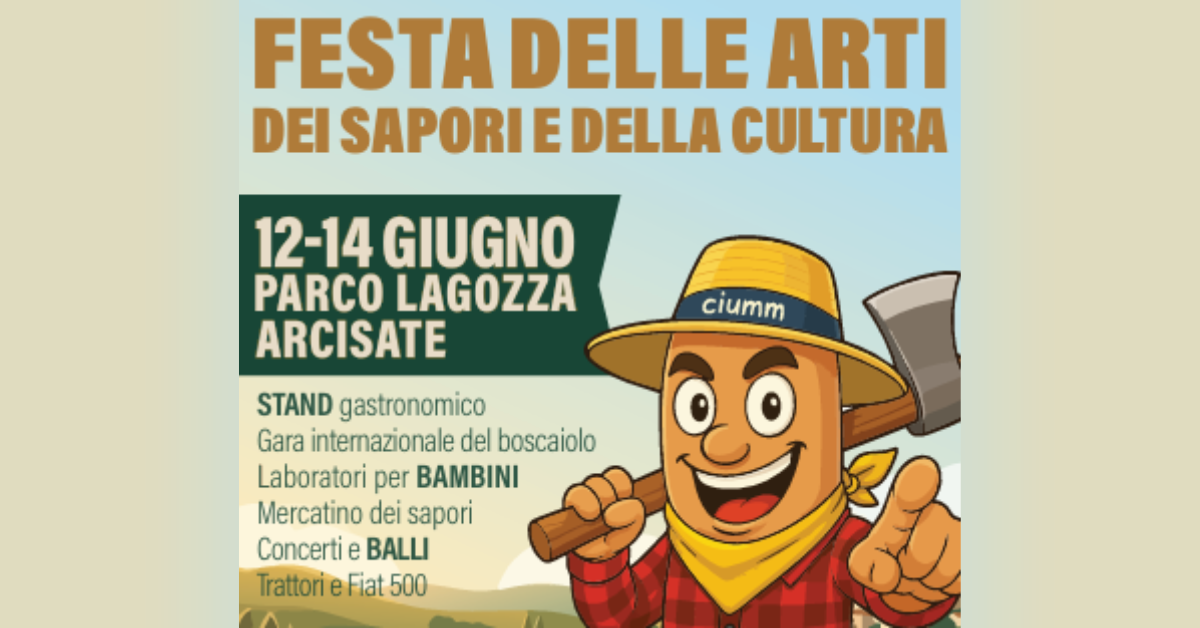 Arcisate celebra tradizioni e sapori con la Festa delle Arti, Pegoraro: “Evento che valorizza il territorio e le sue eccellenze”