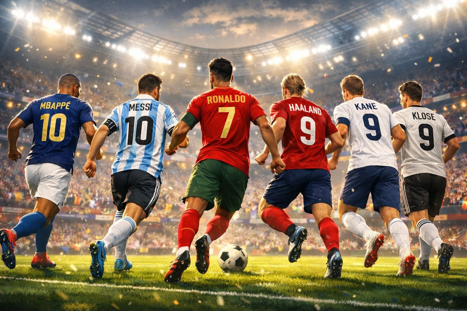 Quanti goleador al Mondiale! Messi supera Klose, Mbappè lo pareggia, Ronaldo si sblocca. Caccia aperta al titolo di capocannoniere