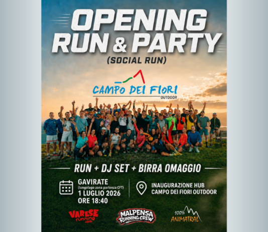 Gavirate accende l’outdoor varesino: nasce l’Hub Campo dei Fiori Outdoor con l’Opening Run & Party