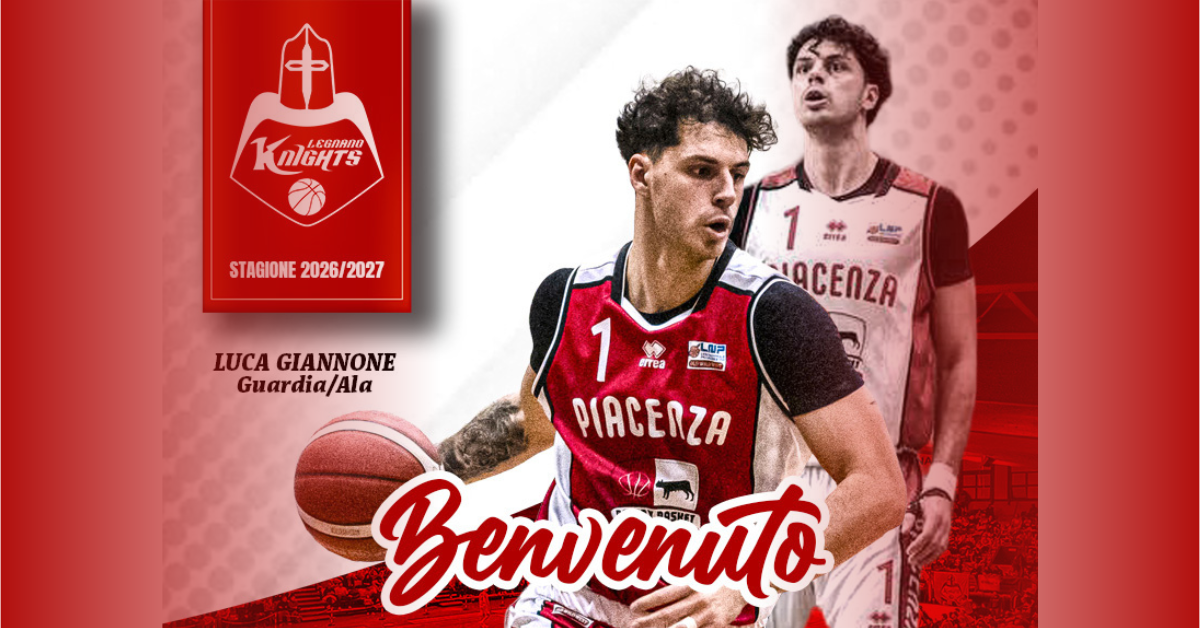 Knights, colpo Luca Giannone: a Legnano arriva una guardia da 14 punti di media
