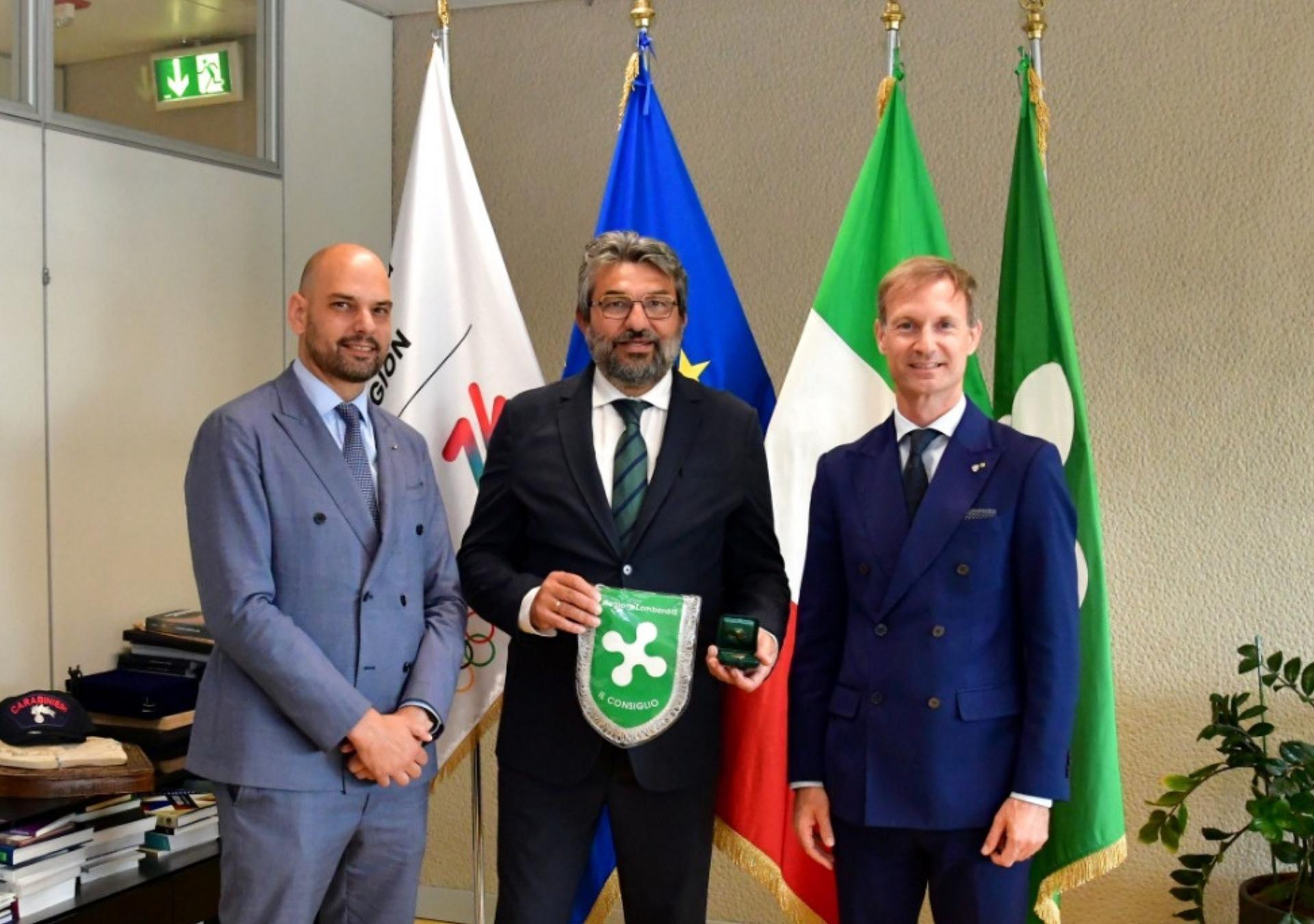 Giuseppe Pirola premiato in Regione Lombardia: un riconoscimento all’eccellenza dirigenziale nello sport