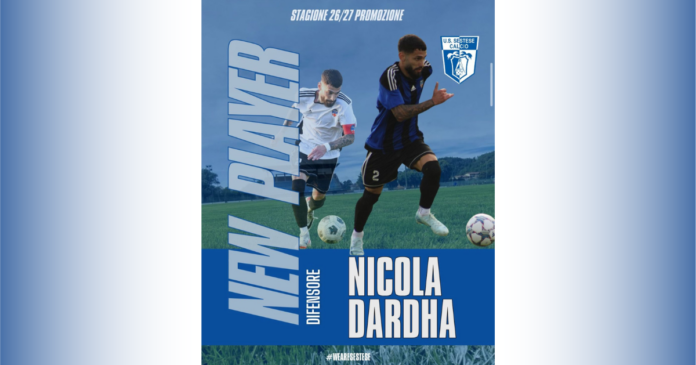 Nicola Dardha nuovo giocatore della Sestese