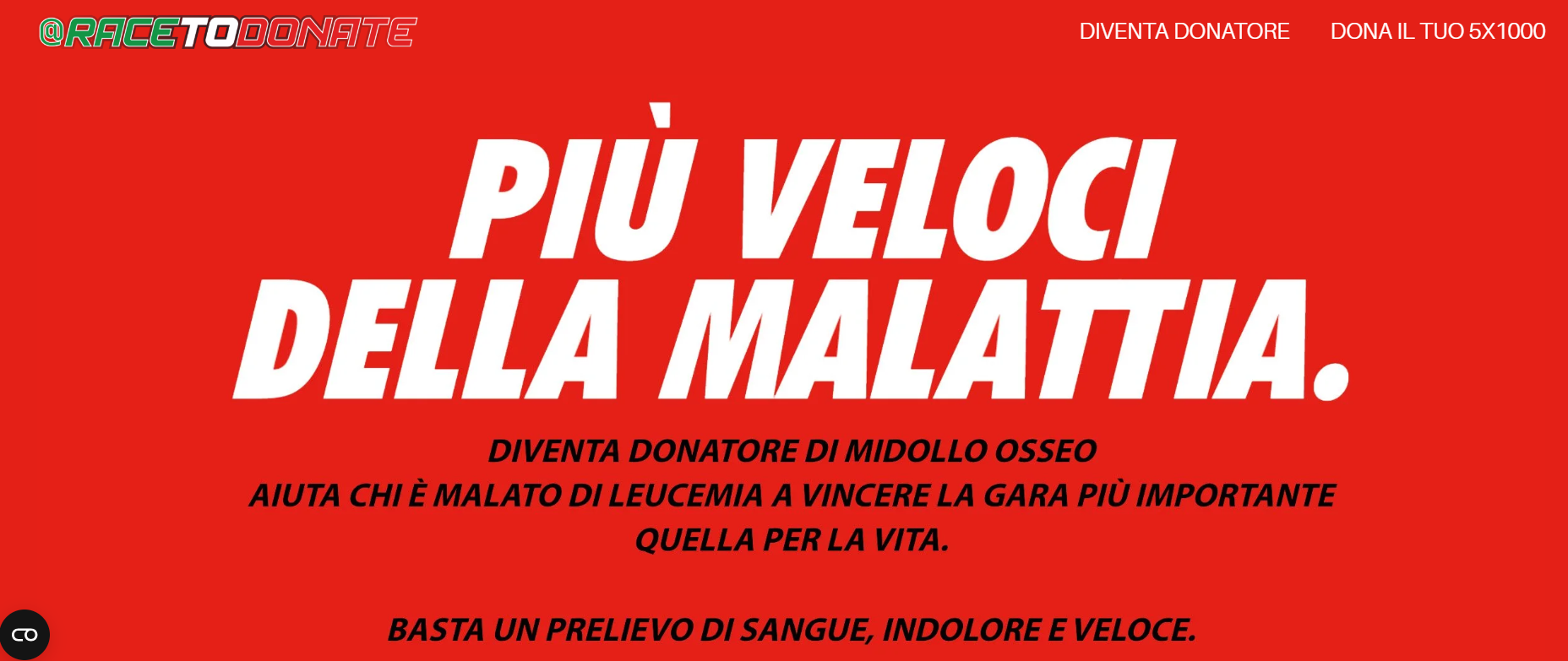 “Non è come pensi”: da Monza parte la campagna che sfata i falsi miti sulla donazione di midollo osseo