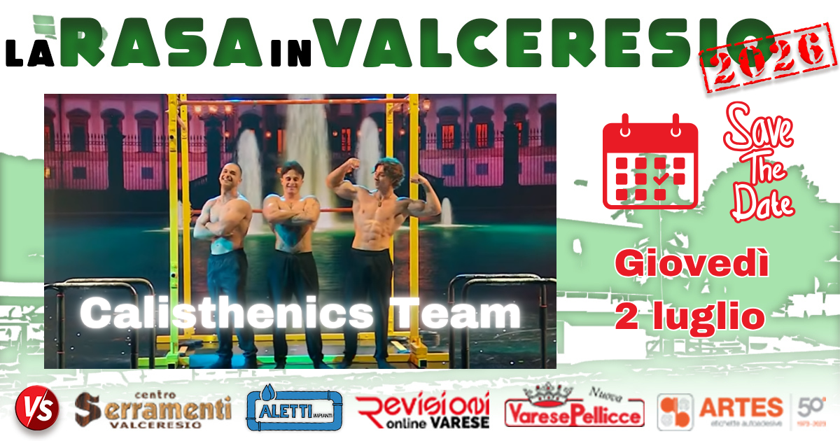 Dalla Strada al Palco, dalla Rai alla Rasa: Franco Di Pierro e il Calisthenics Team protagonisti per la finalissima – VIDEO