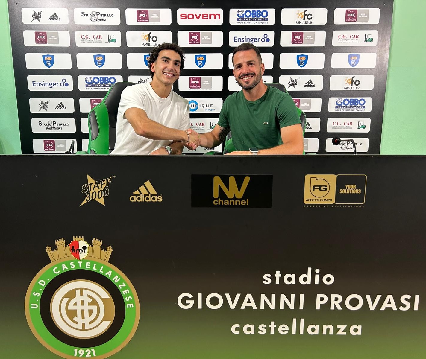 Prime conferme in casa Castellanzese: ufficiale il rinnovo di Stefano Boccadamo