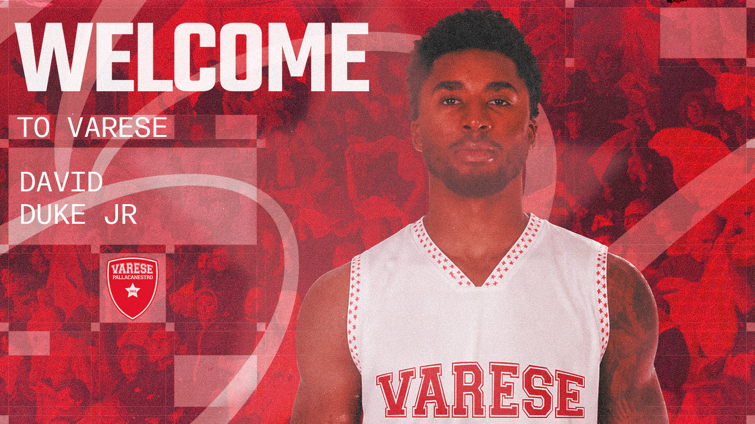Pallacanestro Varese, David Duke Jr completa il reparto esterni. Horowitz: “Giocatore duttile e grande persona”