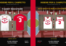 Il Basket Siamo Noi rilancia: all’asta la storica maglia di Iverson per il Campus di Masnago