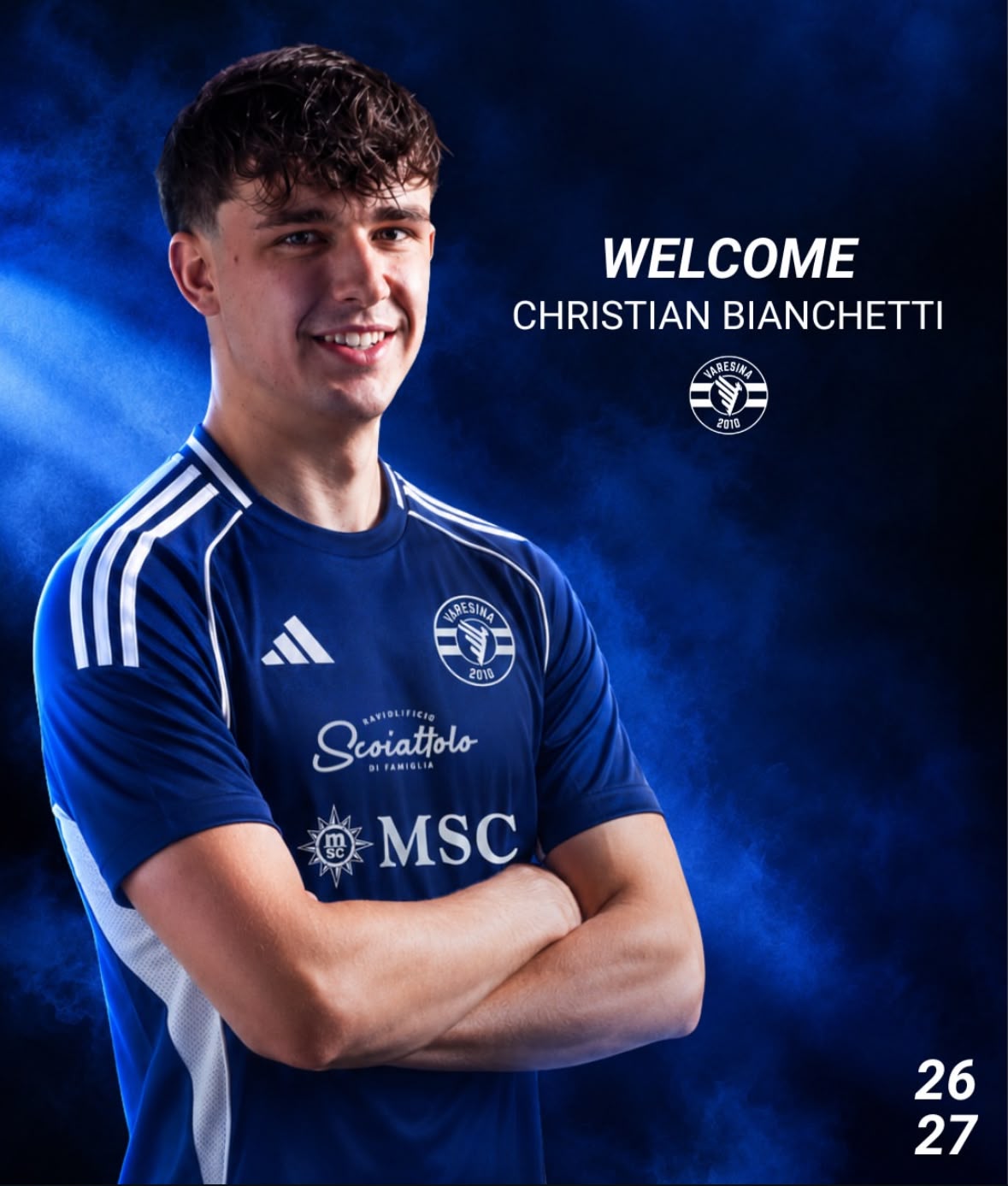 Varesina sempre più attiva sul mercato: ufficiale Christian Bianchetti