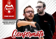 Legnano Knights, triplo incarico per Davide Giglietti: “Continuiamo il nostro percorso”