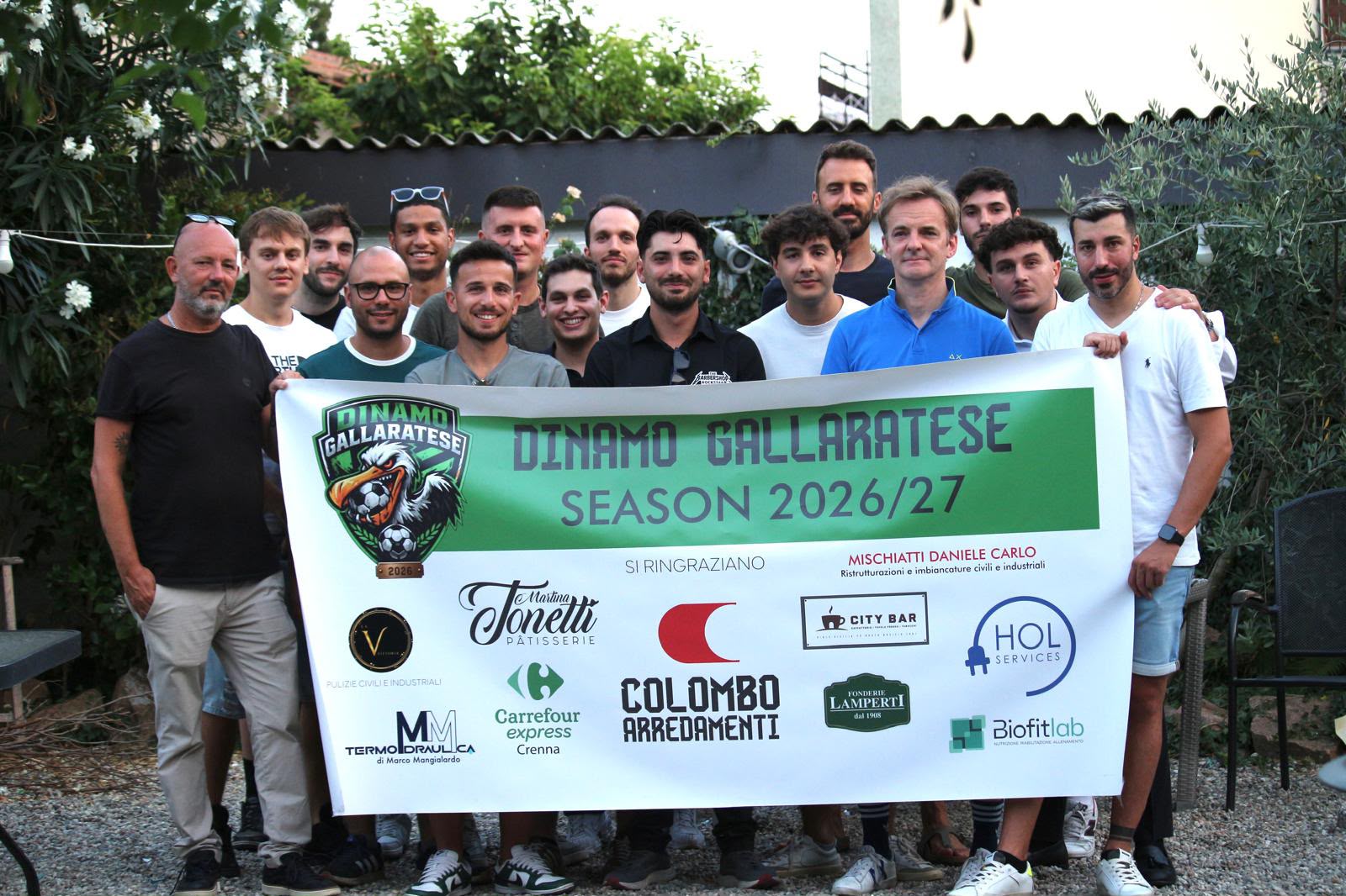 La Dinamo Gallaratese decolla: rosa completa e obiettivi ambiziosi fin da subito