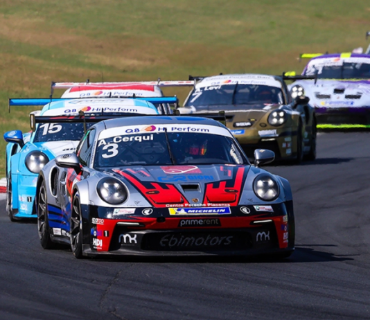 Ebimotors, luci e ombre a Vallelunga: Cerqui protagonista, sfortuna in Michelin Cup
