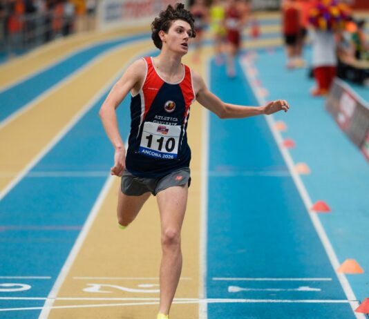 Giardiello domina i Tricolori Under 18: doppio oro negli 800 e nei 1.500 metri