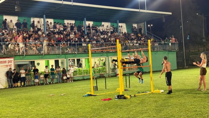 Franco di Pierro e il Calisthenics Team