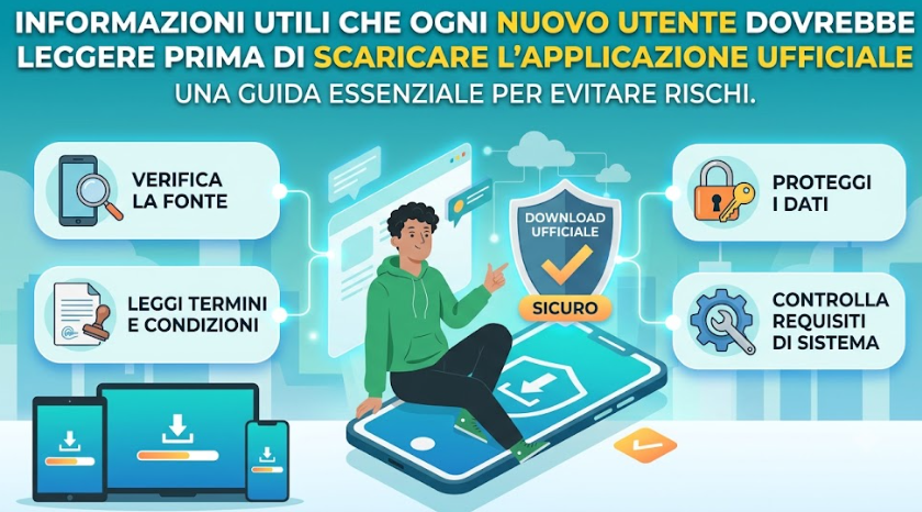 Informazioni utili che ogni nuovo utente dovrebbe leggere prima di scaricare l’applicazione ufficiale