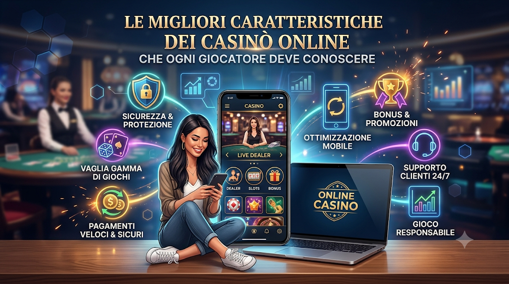 Le migliori caratteristiche delle piattaforme di casinò online che ogni giocatore dovrebbe conoscere