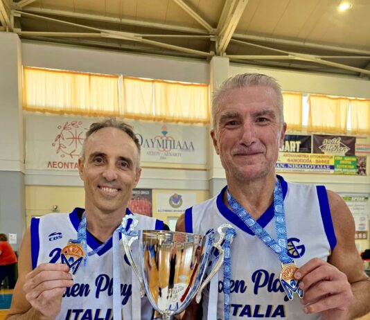 Oro mondiale nel Basket Over 55+ FIBA per Fontanel e Vis