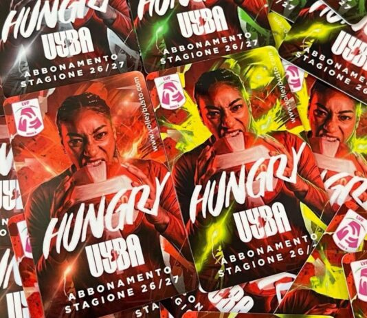 “UYBA – HUNGRY”: al via la campagna abbonamenti