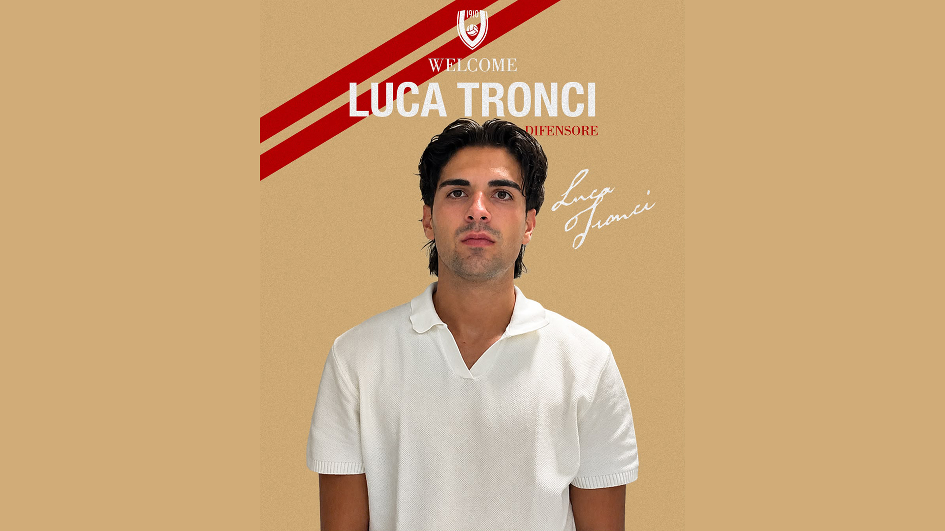 Un difensore per il Varese: ufficiale Luca Tronci