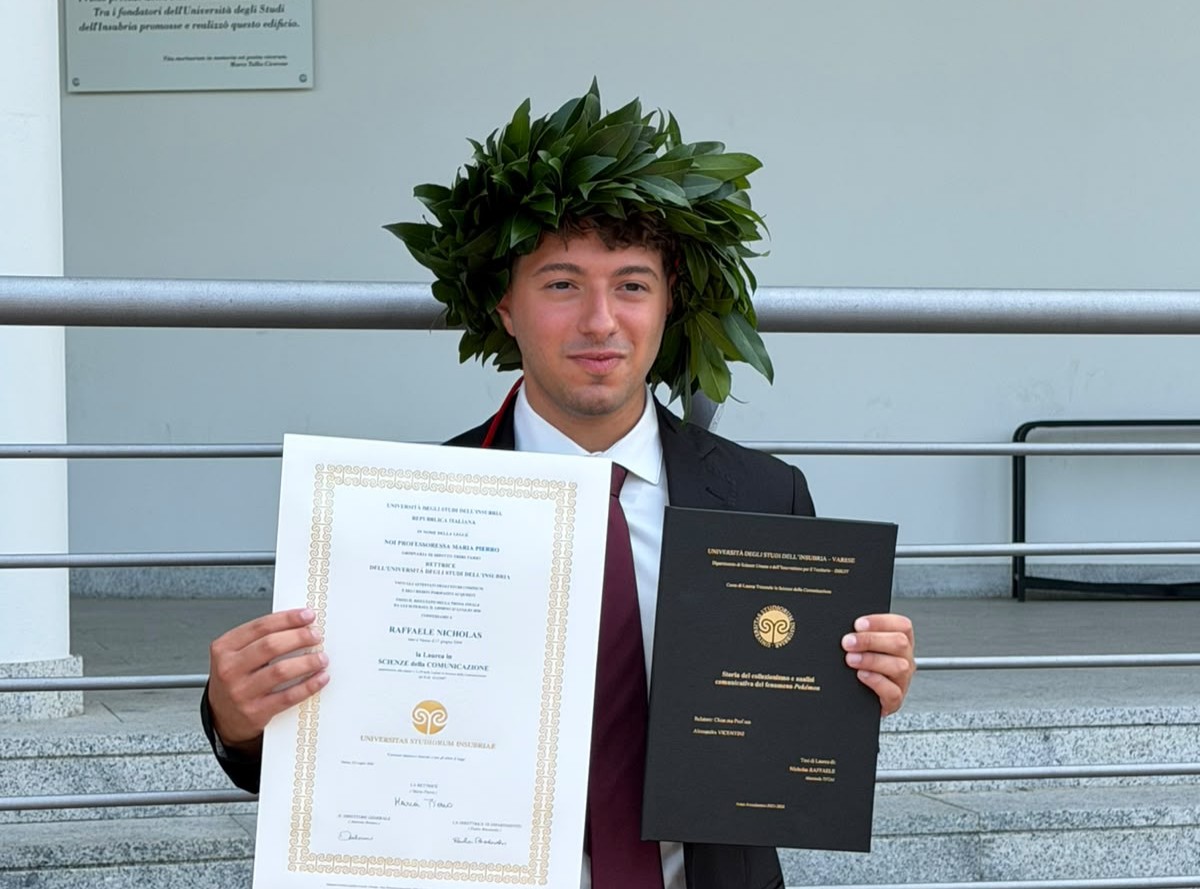 Un nuovo Dottore per Varese Sport: congratulazioni Nicholas!
