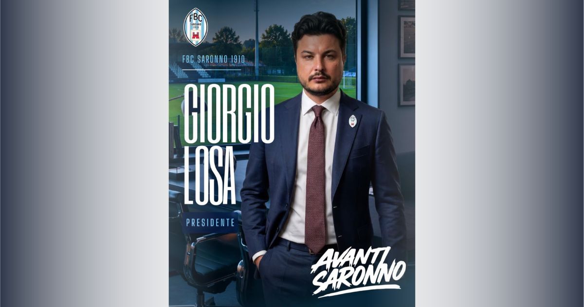 Il Saronno elegge Giorgio Losa come nuovo presidente del club