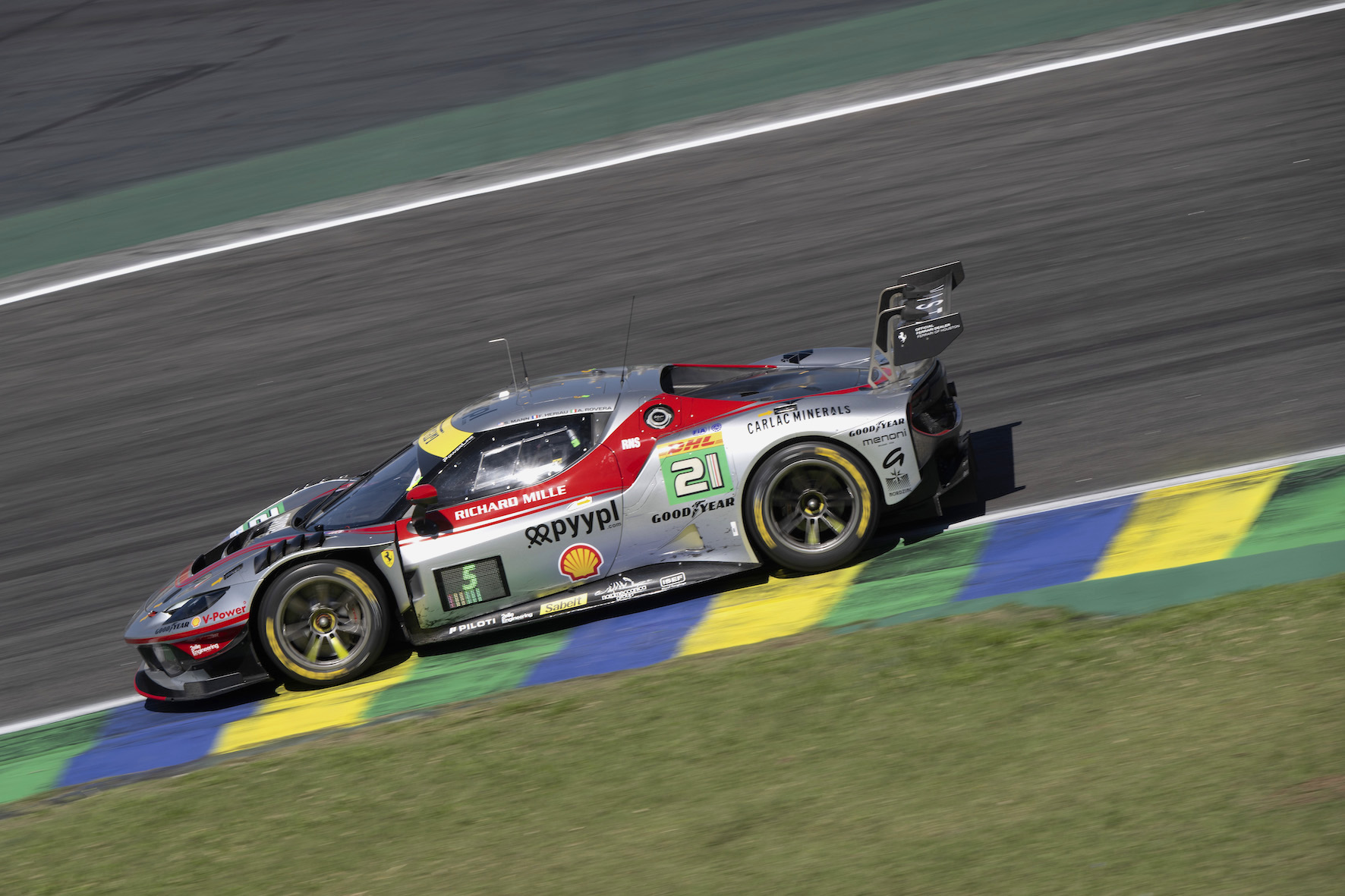 Rovera in top-10 a Interlagos nel FIA WEC con la Ferrari